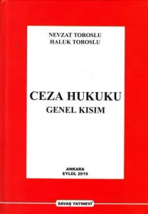 Ceza Hukuku Genel Kısım