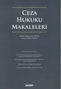 Ceza Hukuku Makaleleri