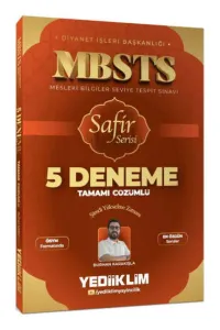 SÜPER FİYAT Yediiklim Yayınları MBSTS Safir Serisi Tamamı Çözümlü 5 Deneme Sınavı