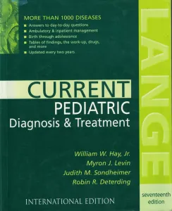 Current Diagnosis and Treatment of Pediatrics 17th Edition