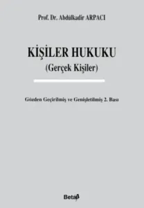Kişiler Hukuku (Gerçek Kişiler)