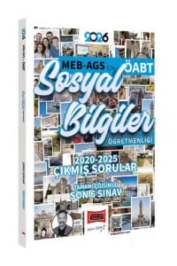 Yargı Yayınları 2026 ÖABT MEB-AGS Sosyal Bilgiler Öğretmenliği 2020-2025 Çıkmış Sınav Soruları