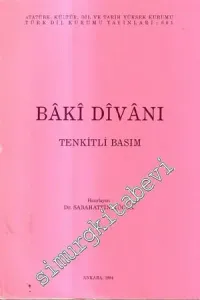 Baki Divanı Tenkitli Basım -        1994