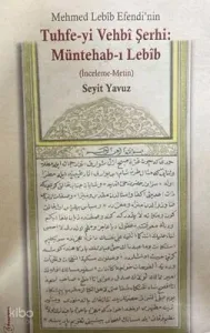 Tuhfe-yi Vehbi Şerbi: Müntehab-ı Lebib