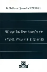 Kıymetli Evrak Hukukunda Ciro