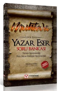 Yönerge Muhteva İçerik Esaslı Yazar Eser Tamamı Çözümlü Soru Bankası