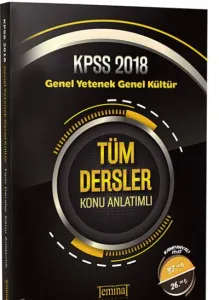Teminat KPSS Genel Yetenek Genel Kültür Tüm Dersler Konu Anlatımlı