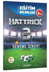 Filozof KPSS ÖSYM Formatında KPSS Eğitim Bilimleri Hattrick 3 Deneme Sınavı-YENİ