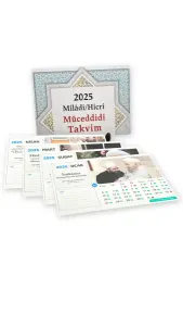 2025 Miladi Hicri Müceddidi Takvim - MASA ÜSTÜ TAKVİM