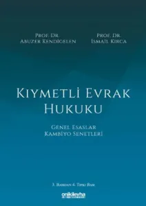Kıymetli Evrak Hukuku