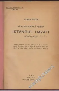 Hicri On Birinci Asırda İstanbul Hayatı 1000 - 1100 -