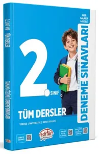 Editör Yayınları 2. Sınıf Tüm Dersler Maarif Modeli Deneme Sınavları