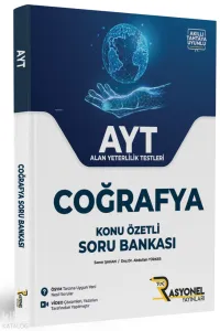 Rasyonel Yayınları AYT Coğrafya Soru Bankası (Konu Özetli)