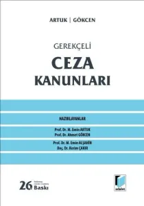 Gerekçeli Ceza Kanunları