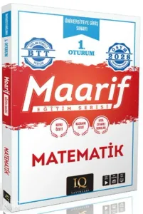 IQ Yayınları TYT Matematik Maarif Eğitim Serisi 1. Oturum 2028