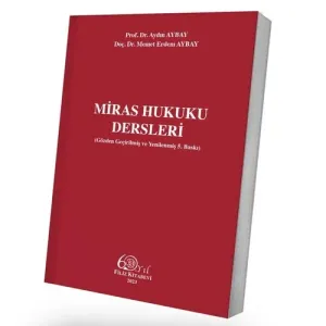 Miras Hukuku Dersleri