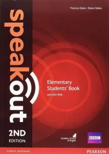 PEARSON Speakout Elementary 2nd Edition Students' Book with DVD-ROM and MyEnglishLab Access Code Pack Second Edition