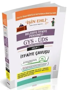 Savaş Yayınları 2025 GYS-ÜDS Belediye İtfaiye Personeli İtfaiye Çavuşu Soru bankası 1. Grup