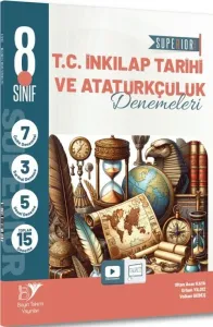 Beyin Takımı Yayınları 8. Sınıf LGS T.C. İnkılap Tarihi ve Atatürkçülük Superıor 15'li Deneme