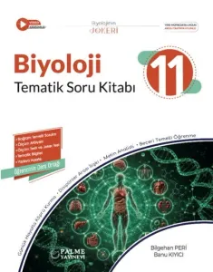 Palme 11. Sınıf Biyoloji Joker Tematik Soru Kitabı