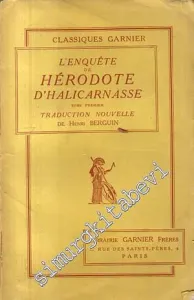 L'enquete de Herotode D'Halicarnasse -