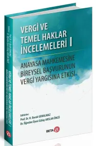 Vergi ve Temel Haklar İncelemeleri 1