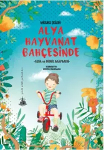 Alya Hayvanat Bahçesinde-Alya ve Bebek Maymun