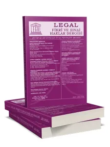 Legal Fikri ve Sınai Haklar Dergisi 2027 Yılı Aboneliği ( 2 Sayı )