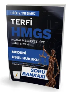 Terfi HMGS Medeni Usul Hukuku Soru Bankası