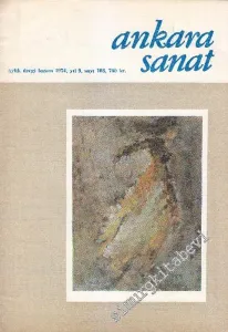 Ankara Sanat Aylık Plastik Sanatlar Dergisi - Sayı: 103    Yıl: 9  Kasım