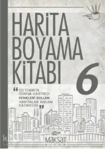 Harita Boyama Kitabı - Dünya 6