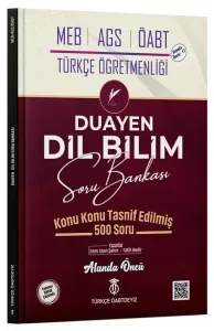 Türkçe ÖABTDEYİZ ÖABT MEB-AGS Türkçe Öğretmenliği Dil Bilim Duayen Soru Bankası