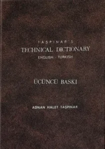 Taşpınar's Technical Dictionary English-Turkish