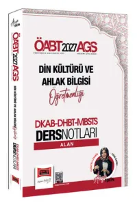 Yargı Yayınları 2027 ÖABT AGS Din Kültürü ve Ahlak Bilgisi Öğretmenliği DKAB-DHBT-MBSTS Ders Notları