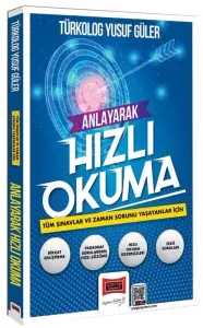 Yargı Yayınları Tüm Sınavlar ve Zaman Sorunu Yaşayanlar İçin Anlayarak Hızlı Okuma