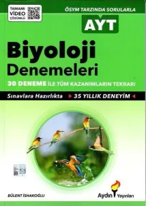 Aydın Yayınları AYT Biyoloji 30 Denemeleri