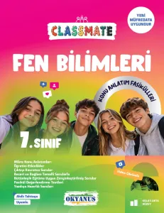 Okyanus 7. Sınıf Fen Bilimleri Classmate Konu Anlatım Fasikülleri