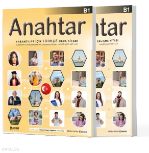 Anahtar B1 - Yabancılar için Türkçe Öğretim Seti;Ders Kitabı + Çalışma Kitabı + Z-Kitap Uyumlu