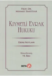 Kıymetli Evrak Hukuku