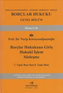 Borçlar Hukuku Genel Bölüm Cilt - 1