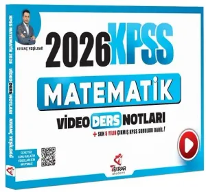 Tekrar Akademi 2026 KPSS Matematik Video Ders Notları