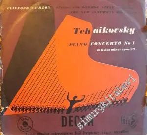 33 LP PLAK VINYL: Tchaikovsky: Clifford Curzon, The New Symphony Orchestra, Conducted by George Szell  Piano Concerto No. 1 in B Flat Minor, Op. 23 -