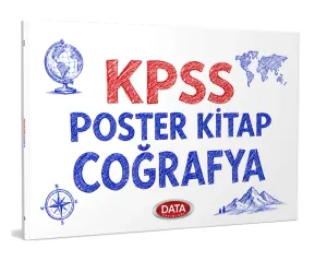 Data Yayınları 2026 KPSS Coğrafya Poster Kitap