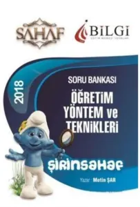 Bilgi Eğitim KPSS Şirinsahaf Öğretim Yöntem ve Teknikleri