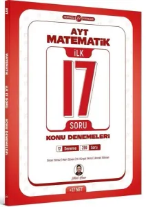 Mert Hoca Yayınları AYT Matematik İlk 17 Soru Konu Denemeleri