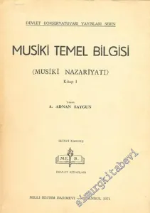 Musiki Temel Bilgisi ( Musiki Nazariyatı ) Cilt 1 - 4 -