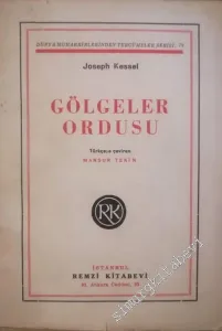 Gölgeler Ordusu: Fransız Mukavemetinin Romanı -        1945