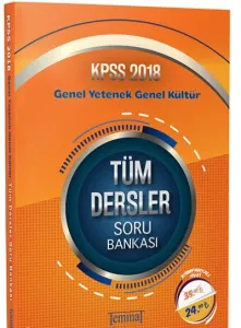 Teminat KPSS Genel Yetenek Genel Kültür Tüm Dersler Soru Bankası
