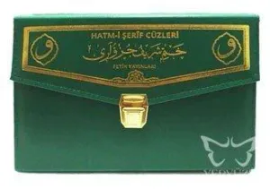 Kur'an-ı Kerim Hatim Seti ( Rahle Boy )