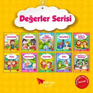 DEĞERLER EĞİTİMİ: 10 KİTAP SET